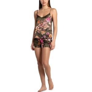 Brand New Midnight Bakery Women's Size Large Green 2 Piece Pajama Lounge Set